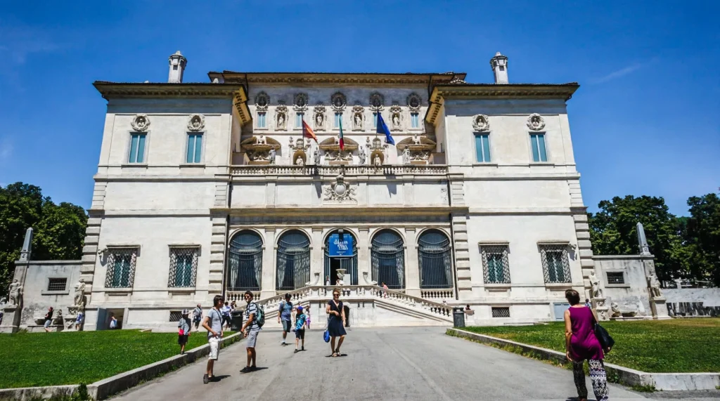 Borghese Gallery Rome exterior - tickets sold out guide