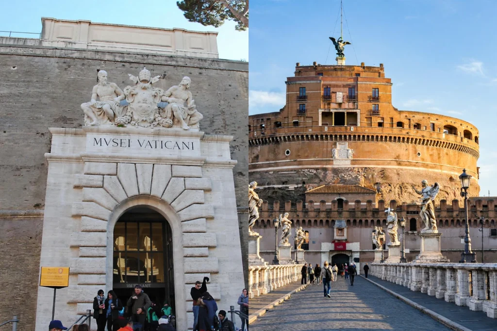 Vatican & Castel Sant'Angelo combo ticket entrance to Vatican Museums